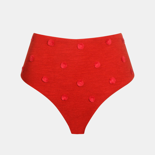 Bianca Bikini Bottom - Red
