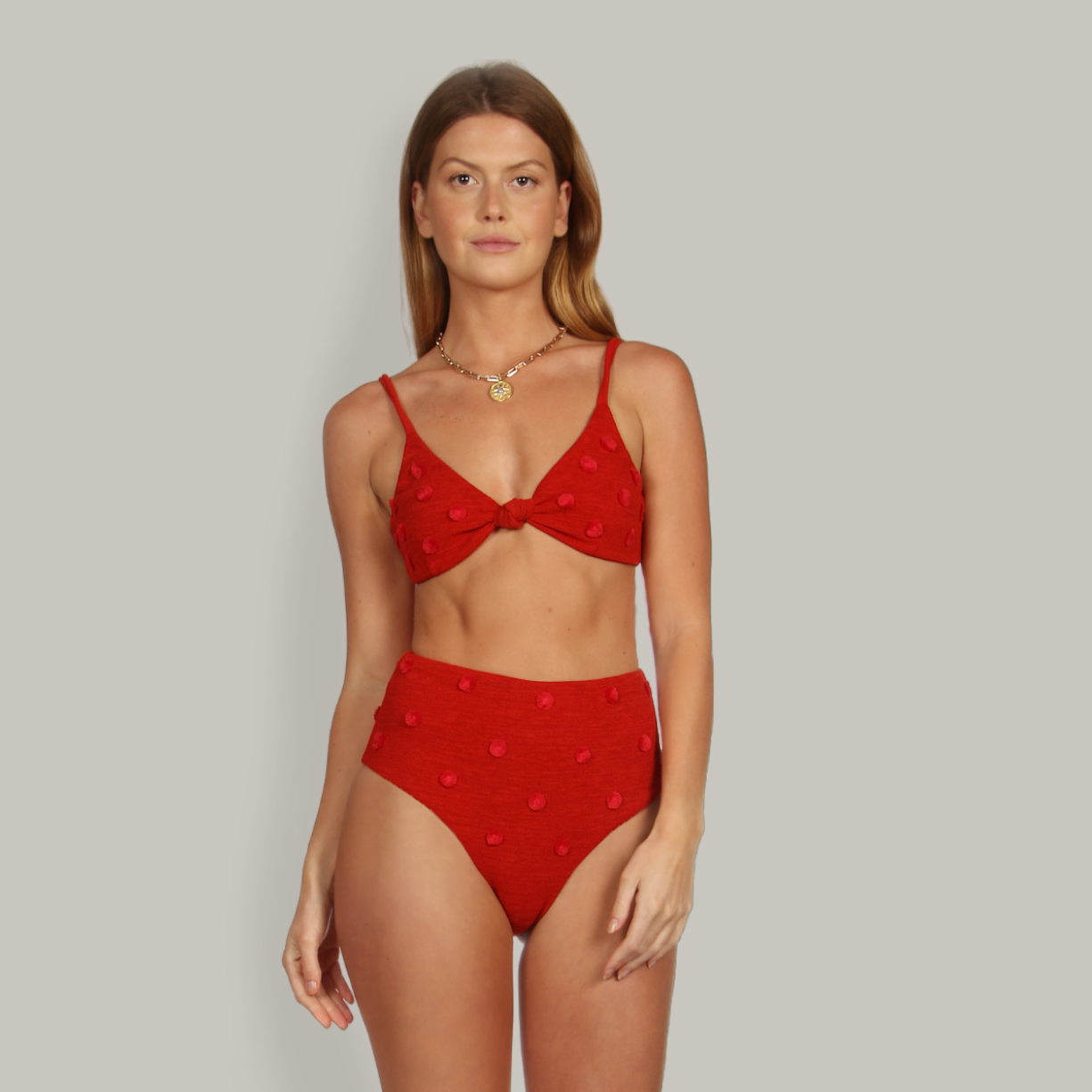 Bianca Bikini Bottom - Red