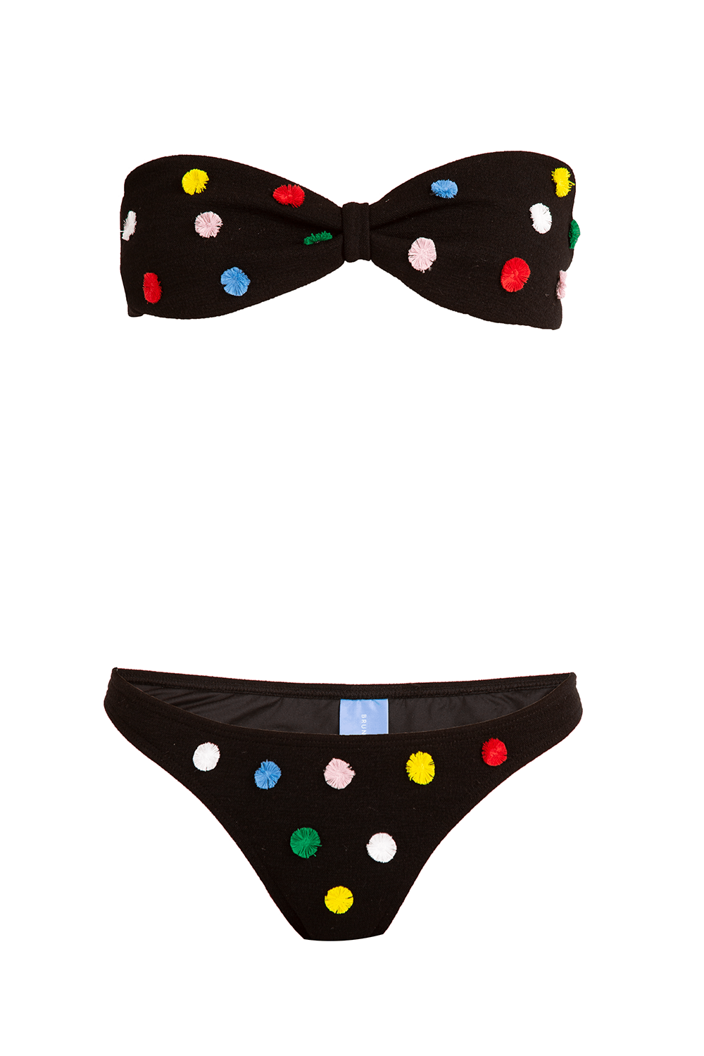 Black/Multi Two-piece