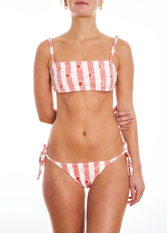 Marina Top - Red Stripes