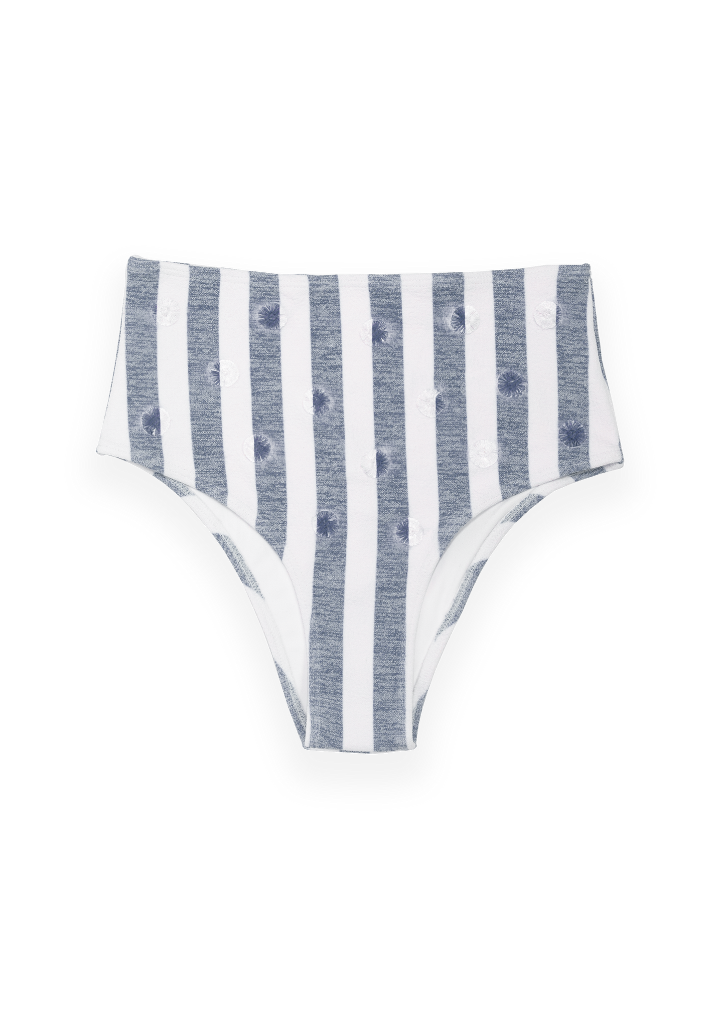 Bianca Bikini Bottom - Blue Stripes