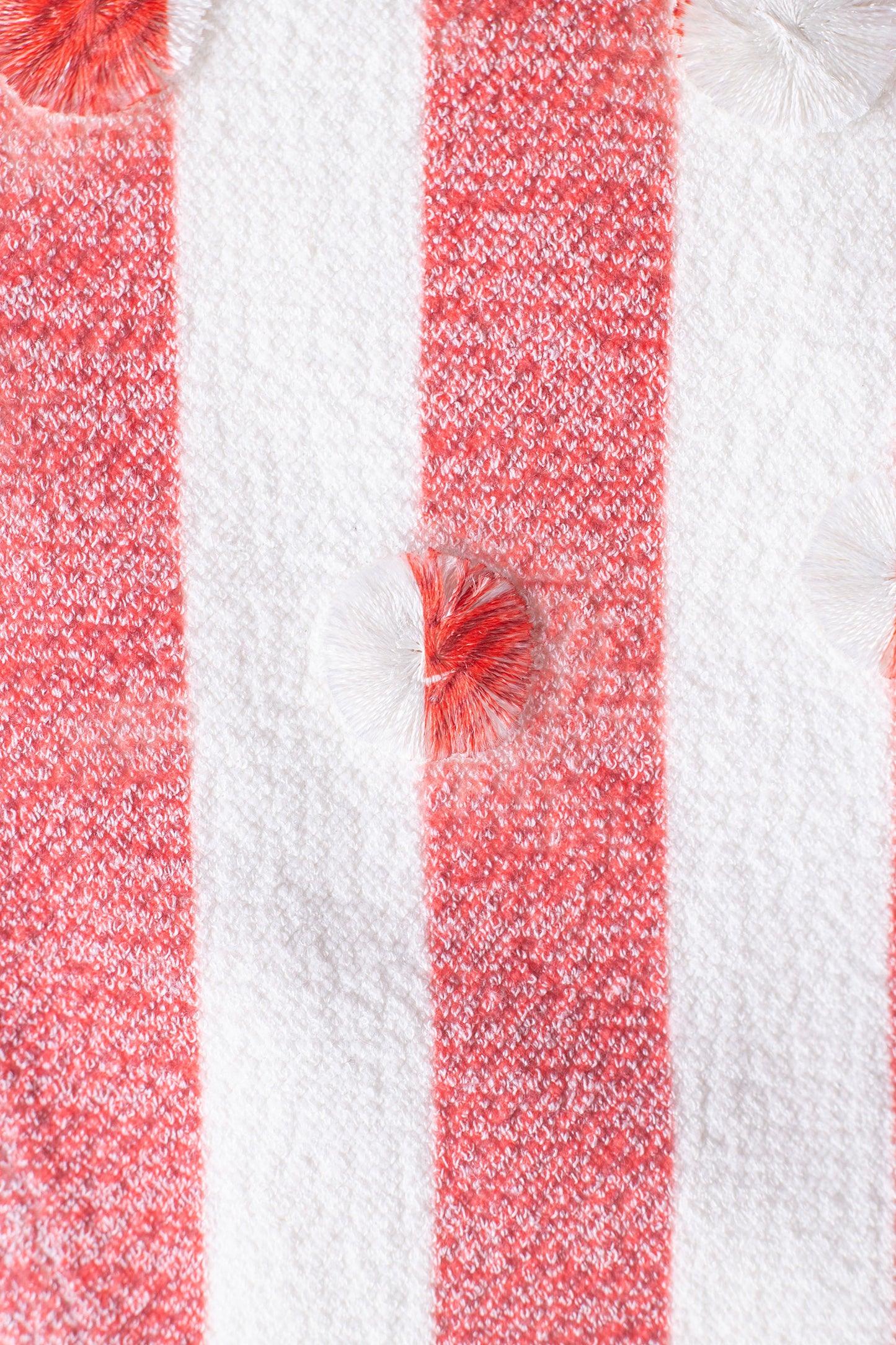 Bianca Bikini Top - Red Stripes