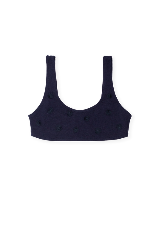 Bianca Bikini Top - Dark Blue
