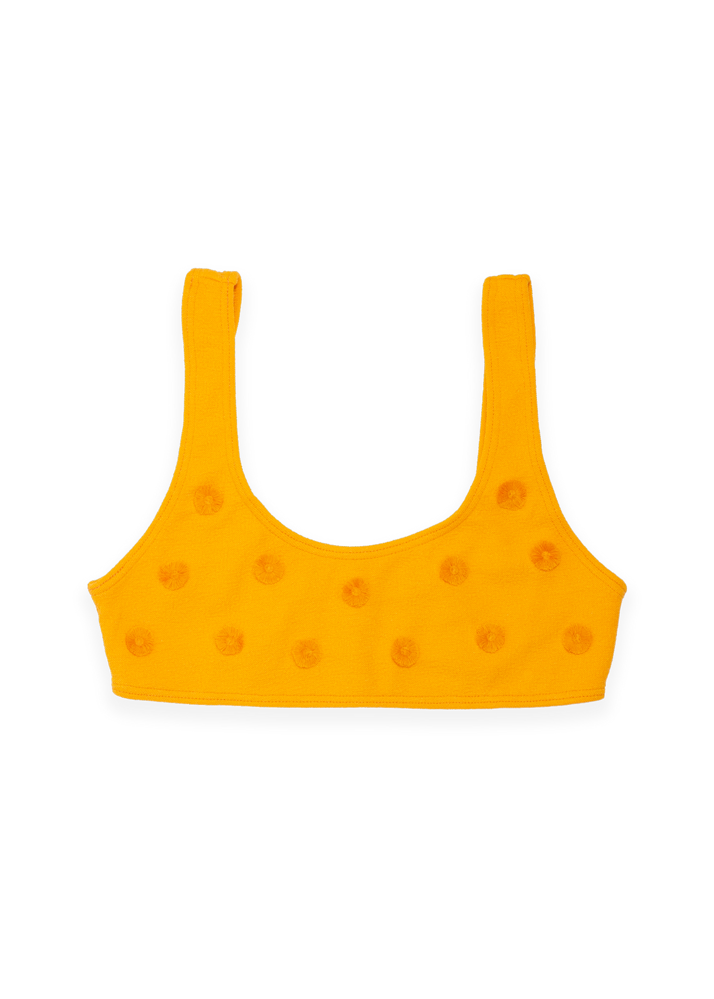 Bianca Bikini Top - Yellow Gold