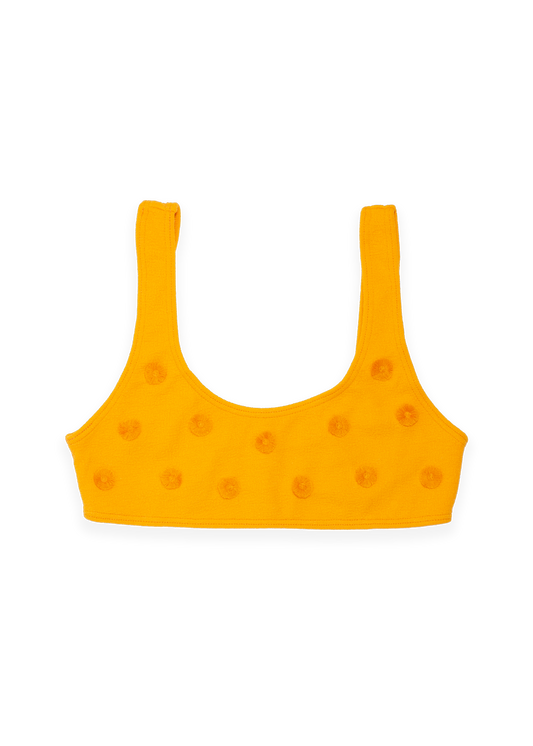Bianca Bikini Top - Yellow Gold