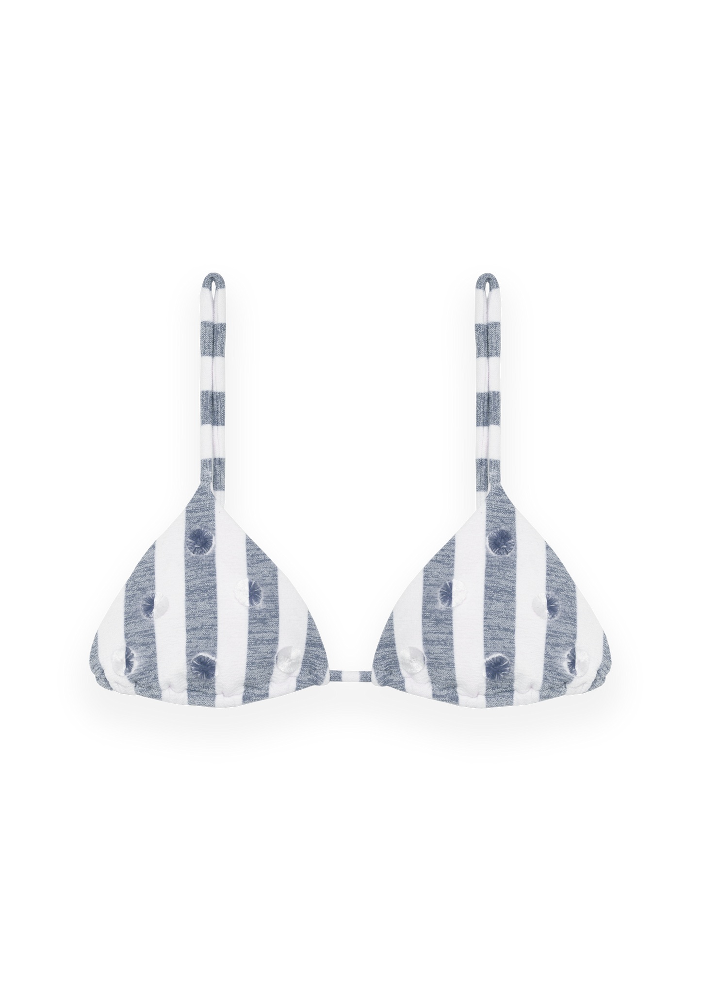Triangle Top - Blue Stripes