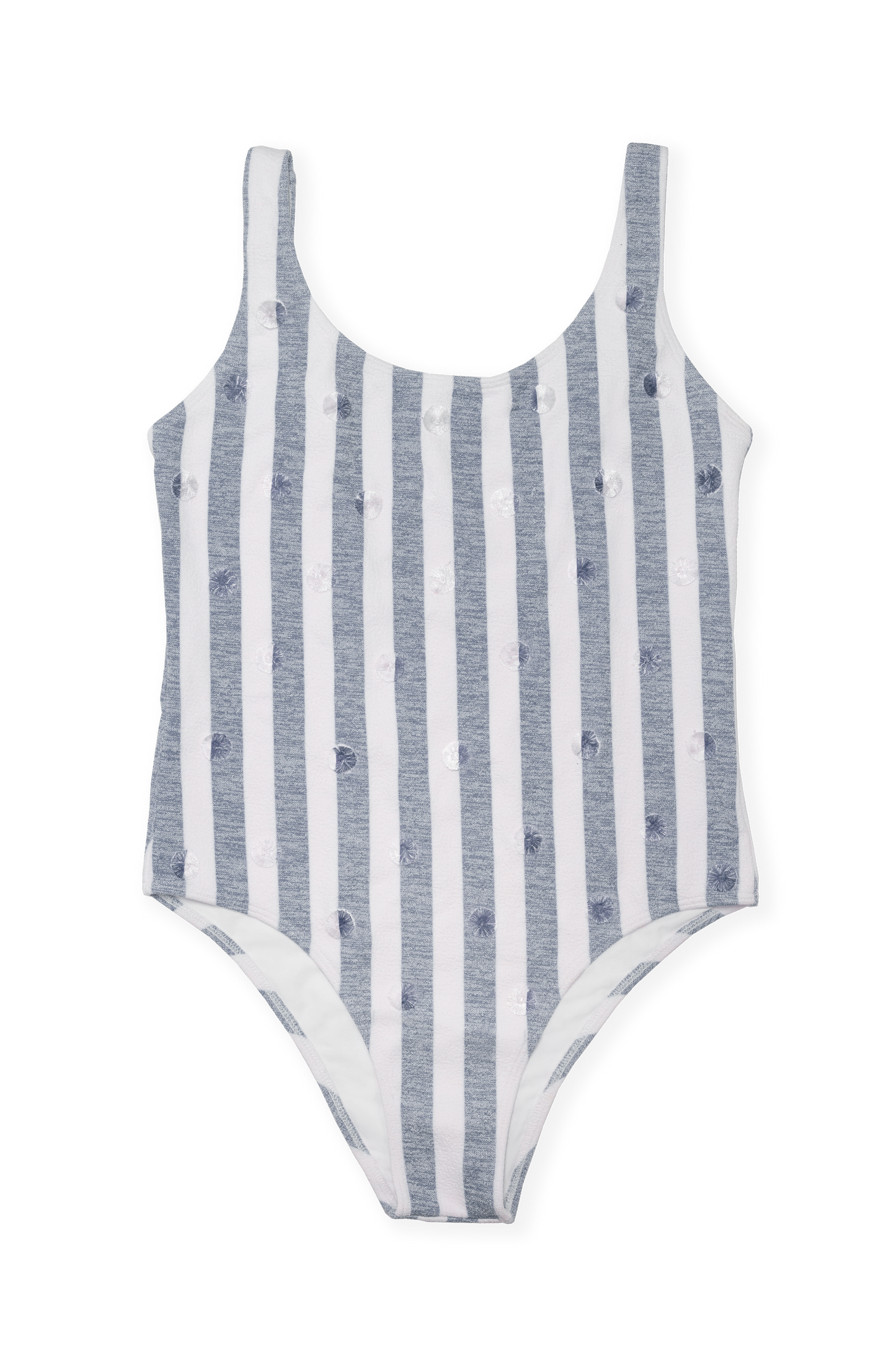 Katie One-Piece - Blue Stripes