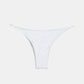 Juliana Bikini Bottom Knot - White