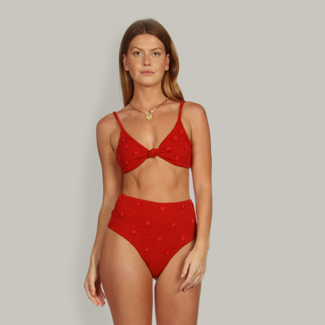 Top Isabela Knot - Red