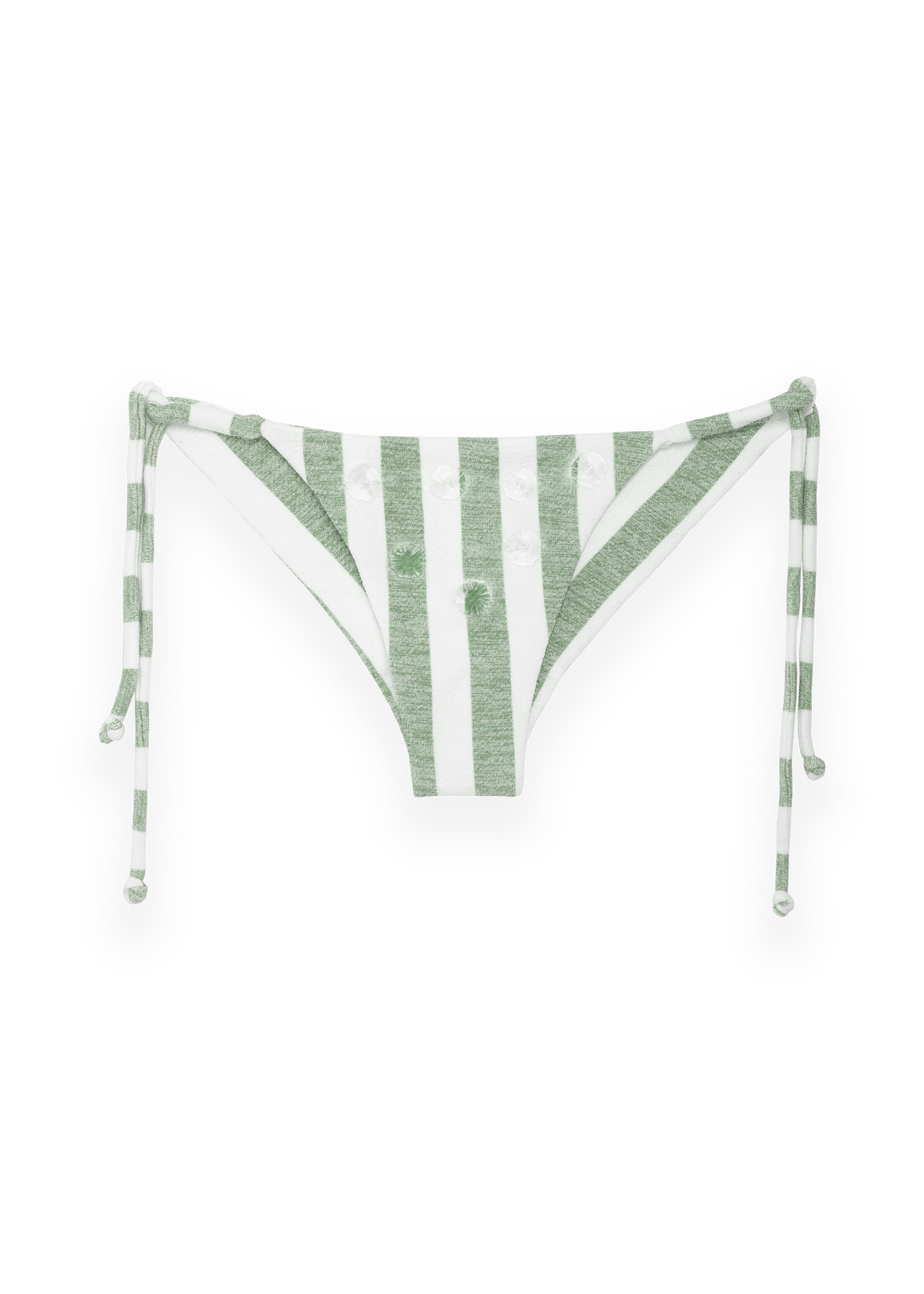 Juliana Bottom - Green Stripes