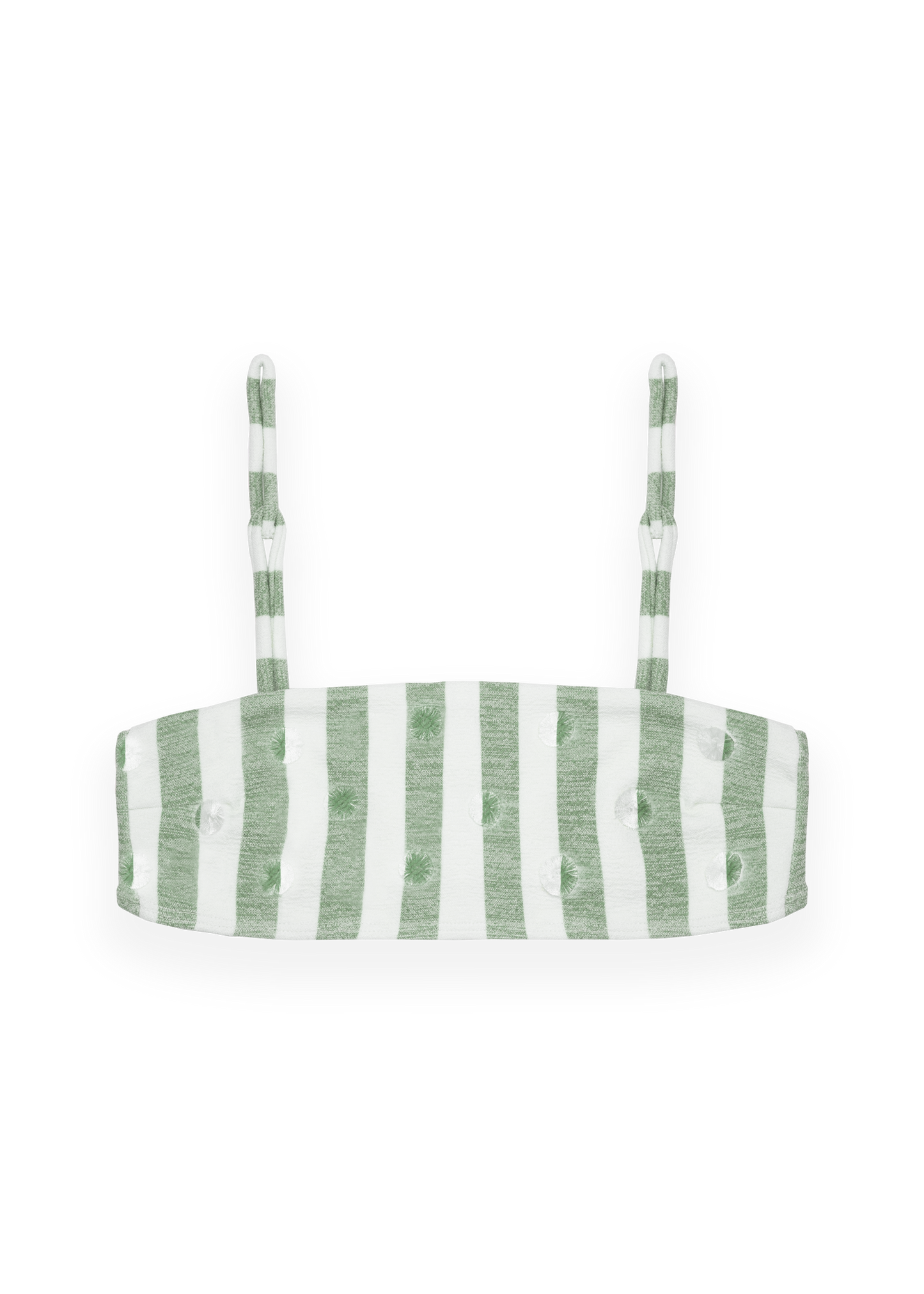 Marina Top - Green Stripes